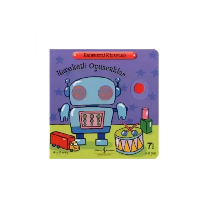 0-2 Yaş Hareketli Kitaplar Serisi -1.SET /4 Kitap(Oyuncaklar-Makinalar-Lunapark-Liman)+Tablet Standı