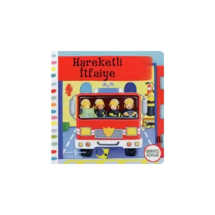 0-2 Yaş Hareketli Kitaplar Serisi - Hareketli Araçlar / 4 Kitap /+ Tablet Standı