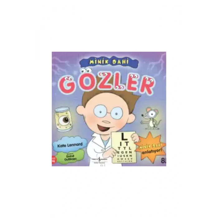 Minik Dahi Serisi 6-9 Yaş Popüler Bilim - (Beyin-Gözler-Kemikler-Sindirim)- 4 kitap + Tablet Standı