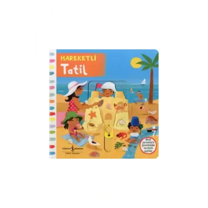 0-2 Yaş Hareketli Kitaplar Serisi Hareketli Tatil / 4 Kitap /+ Tablet Standı