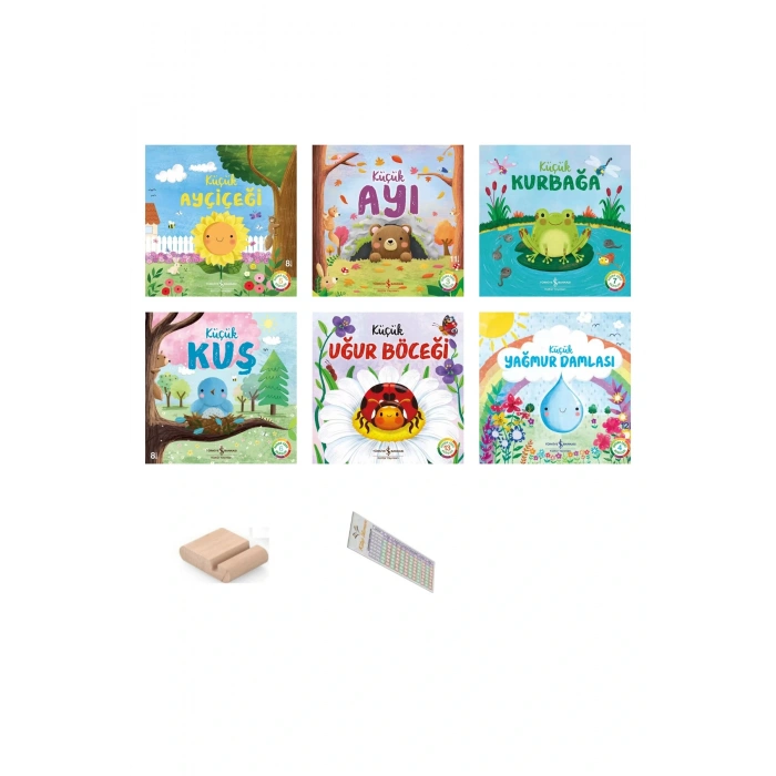 0 - 3 Yaş Doğanın Eşsiz Hikayeleri Serisi Tüm Kitaplar 12 Kitap + Tablet Standı