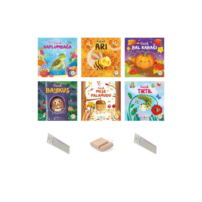 0 - 3 Yaş Doğanın Eşsiz Hikayeleri Serisi Tüm Kitaplar 12 Kitap + Tablet Standı