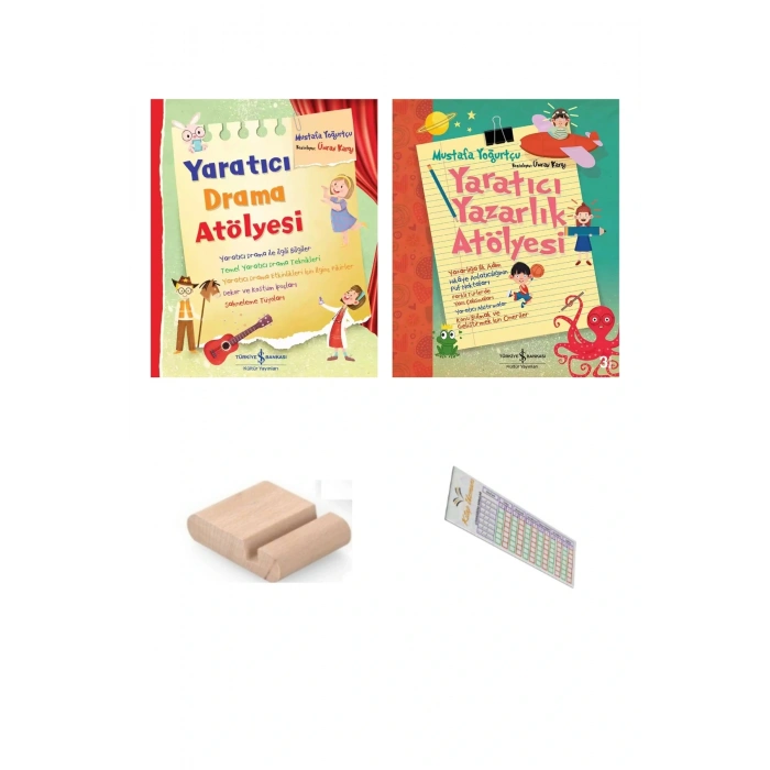 Çocuklar İçin Yaratıcı Drama ve Yaratıcı Yazarlık Atölyesi Kitabı 8-13 Yaş  + Tablet Standı