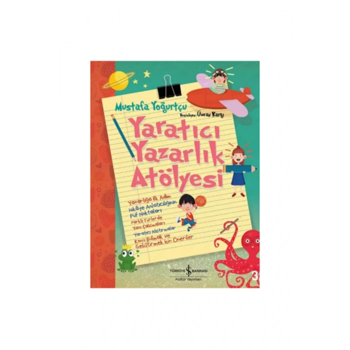 Çocuklar İçin Yaratıcı Drama ve Yaratıcı Yazarlık Atölyesi Kitabı 8-13 Yaş  + Tablet Standı