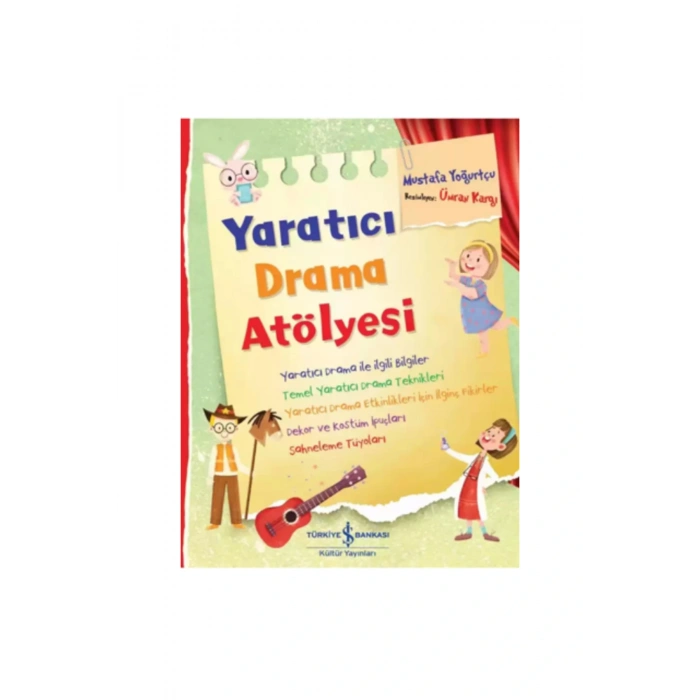 Çocuklar İçin Yaratıcı Drama ve Yaratıcı Yazarlık Atölyesi Kitabı 8-13 Yaş  + Tablet Standı