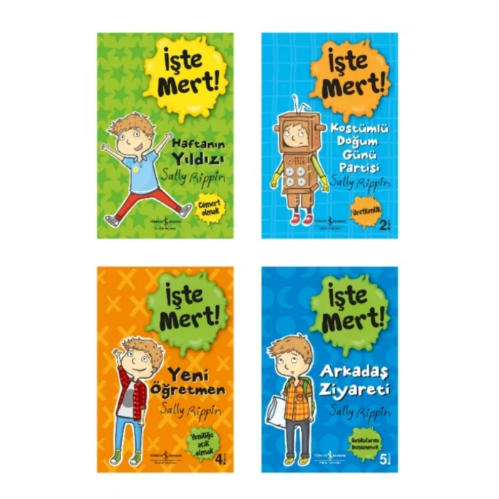 2. Sınıf ve 3. Sınıf İşte Mert ! Kazanımlar ve Karakter Gelişimi Seti -20 Kitap Hikaye+Tablet Standı