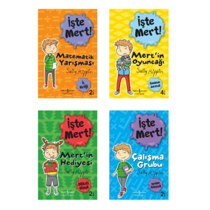 İşte Mert ! Kazanımlar ve Karakter Gelişimi Seti - 15 Kitap + Tablet Standı