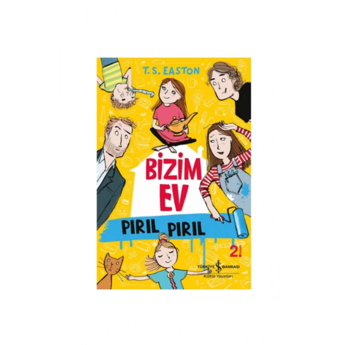 Bizim Ev - Karar Ailesi ile Komik Maceralar - Çocuk Romanları - 8-12 Yaş  / 2 Kitap + Tablet Standı