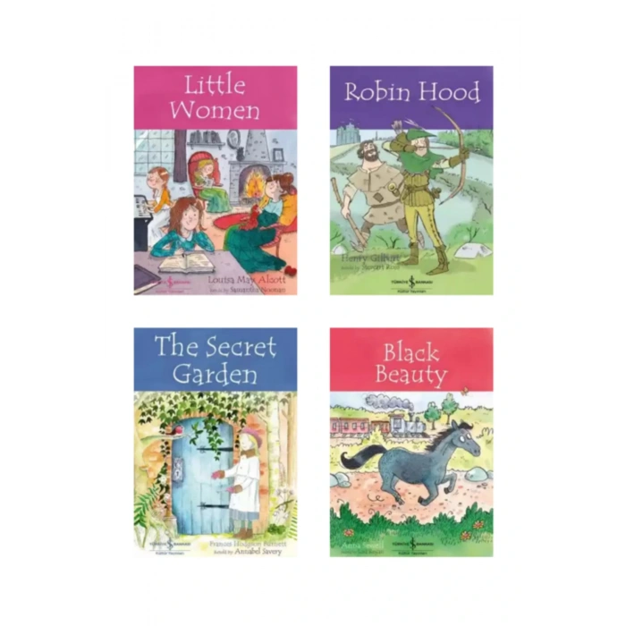 8-13 Yaş İngilizce Çocuk Klasikleri Hikaye Seti 16lı/English Stories For Children + Telefon TUTUCU