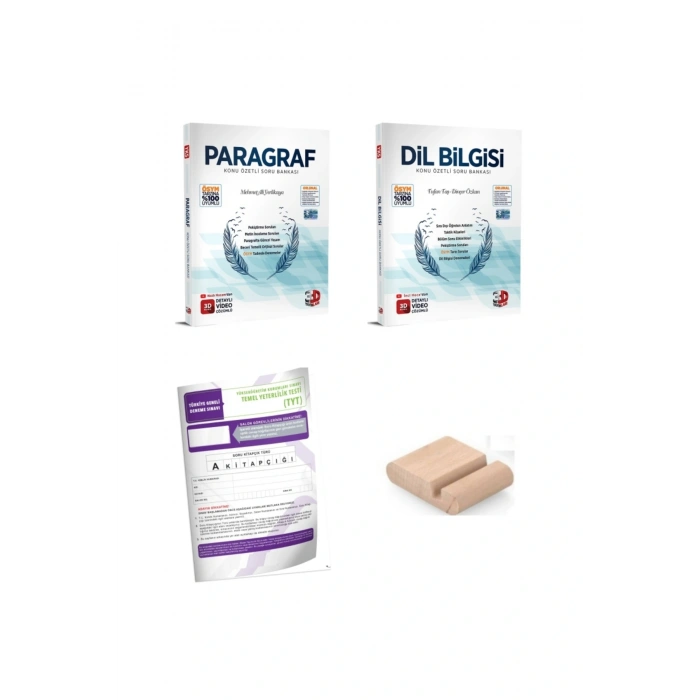 3D TYT Paragraf ve Dil Bilgisi Konu Özetli Soru Bankası - YKS 2026 + Telefon Tutucu + TYT Deneme