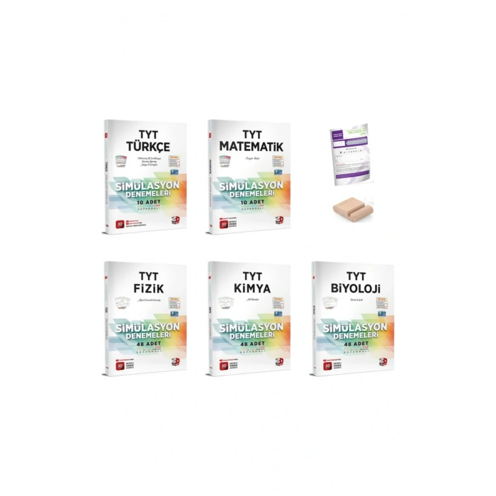 3D TYT Türkçe Matematik Fizik Kimya Biyoloji SAYISAL Simülasyon Deneme YKS 2026 + Tutucu+ Deneme