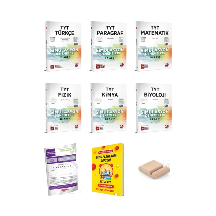 3D TYT Türkçe Paragraf Matematik Fizik Kimya Biyoloji SAYISAL Simülasyon Deneme YKS 2026 +Plan Deft.