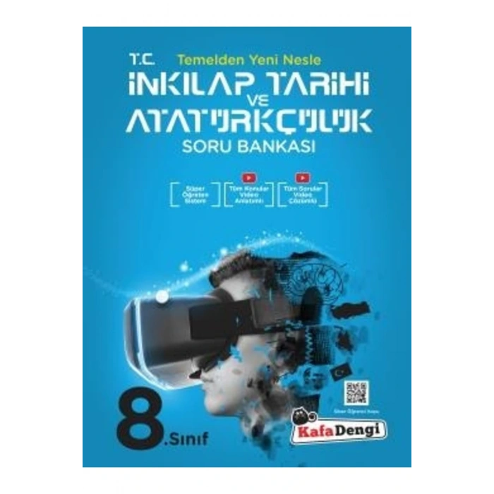 KafaDengi 8. Sınıf İngilizce Soru Bankası LGS 2026 +Telefon Tutucu+Çözüm Ayracı