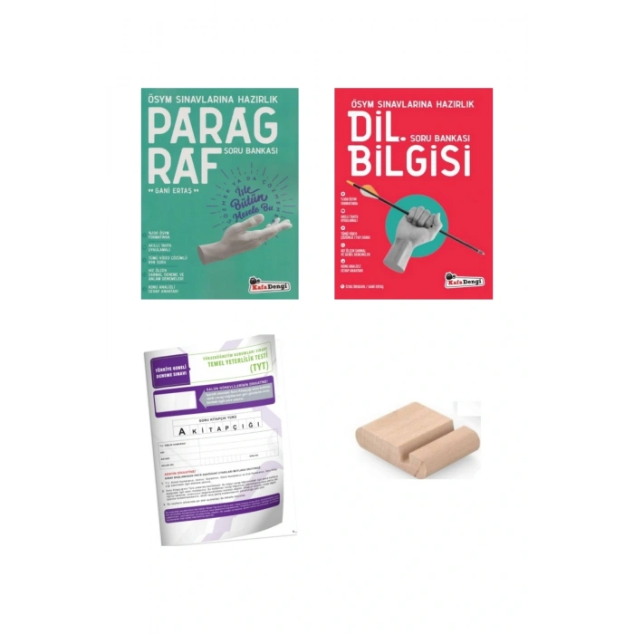 KafaDengi TYT Dil Bilgisi + Paragraf Soru Bankası 2025-2026 + Telefon Tutucu + TYT Deneme