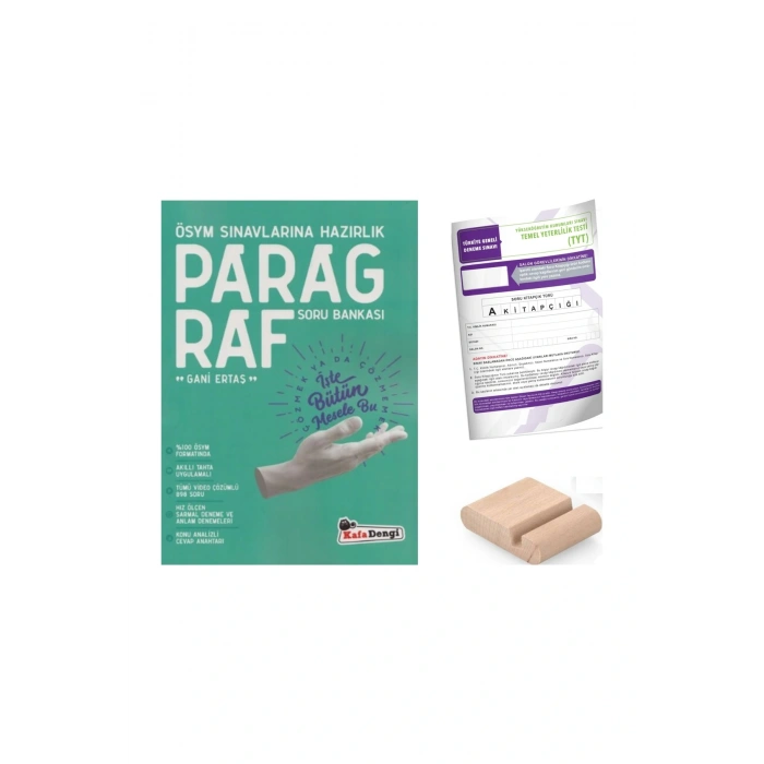 KafaDengi Kafa Dengi Paragraf Soru Bankası 2025-2026 + Telefon Tutucu + TYT Deneme