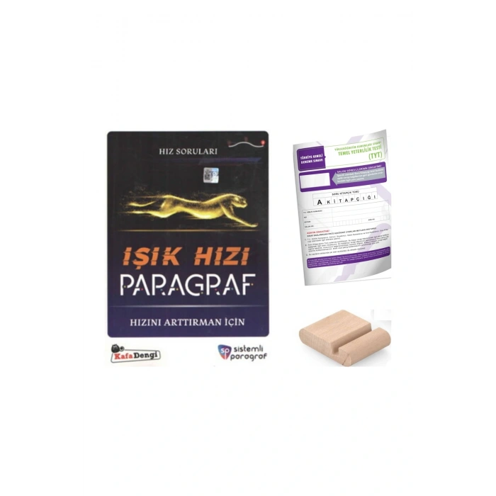 KafaDengi Işık Hızı Paragraf Soru Bankası (Hız Artırma) 2025-2026 + Telefon Tutucu + TYT Deneme