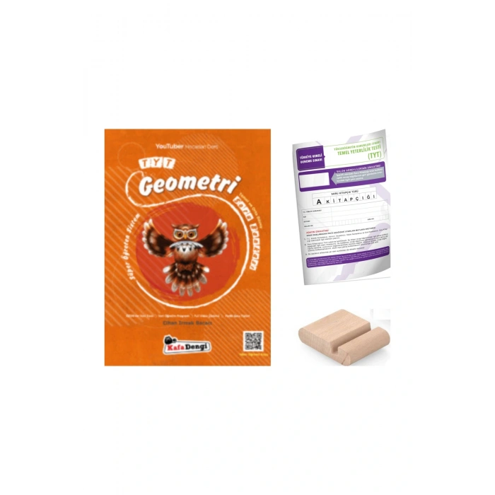 KafaDengi TYT Süper Öğreten Geometri Soru Bankası 2025-2026 + Telefon Tutucu + TYT Deneme