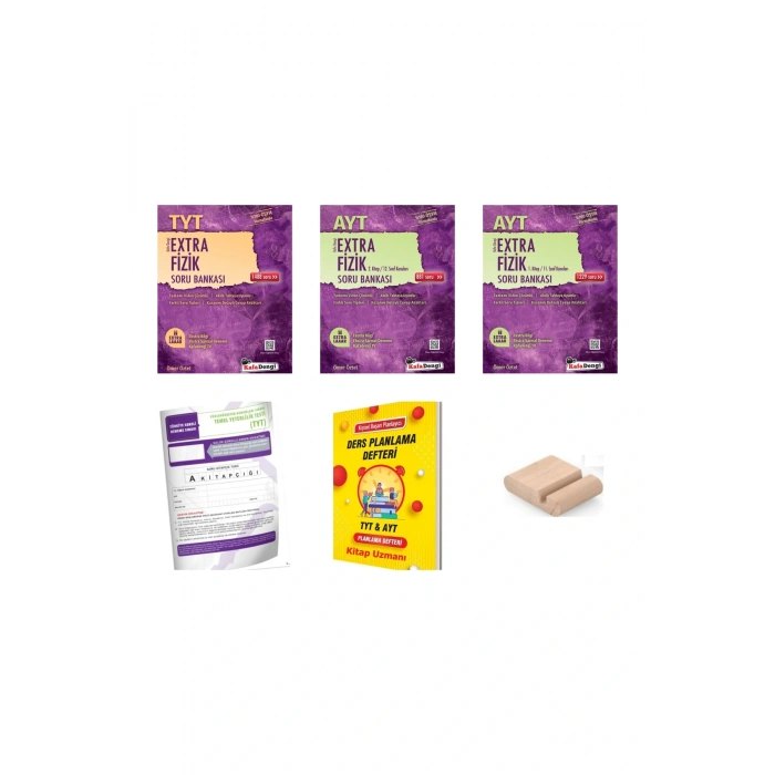 KafaDengi TYT+AYT Extra Fizik Soru Bankası 2025-2026 + Telefon Tutucu + Plan Defteri