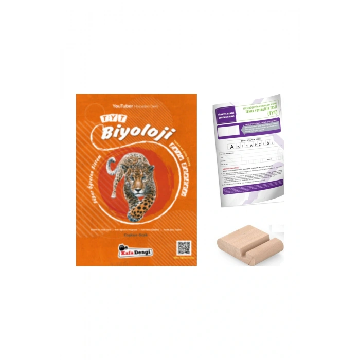 KafaDengi TYT Süper Öğreten Biyoloji Soru Bankası 2025-2026 + Telefon Tutucu + TYT Deneme