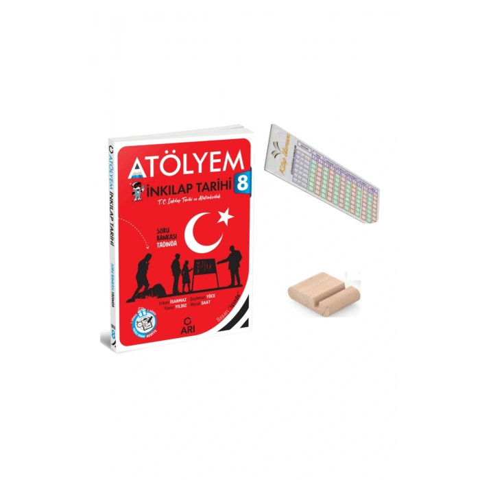 ARI 8. Sınıf İnkılap Tarihi Atölyem LGS 2026 - Telefon Tutucu + Çözüm Ayracı