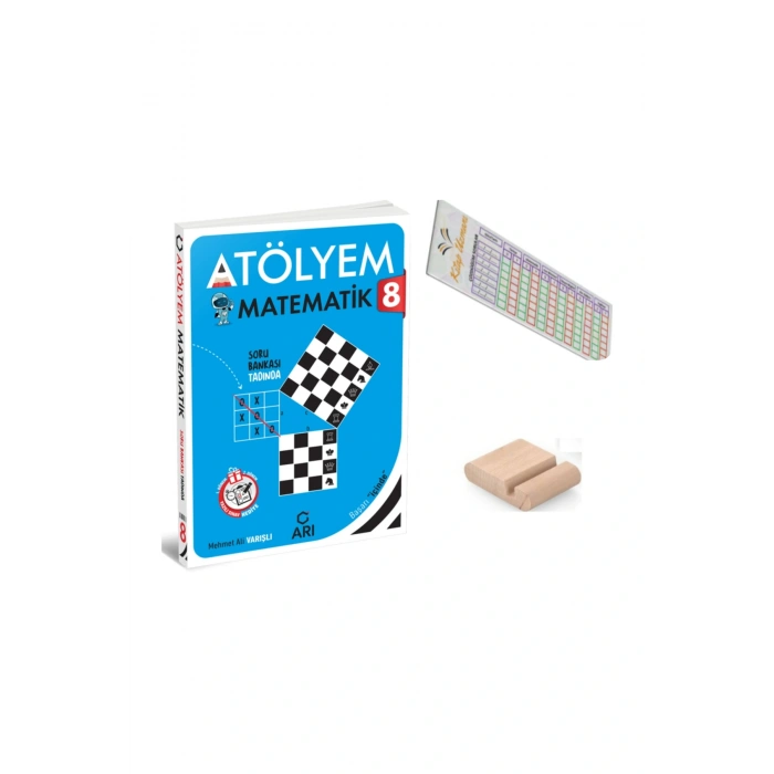 ARI 8. Sınıf Matematik Atölyem - Matemito- LGS 2026 - Telefon Tutucu + Çözüm Ayracı