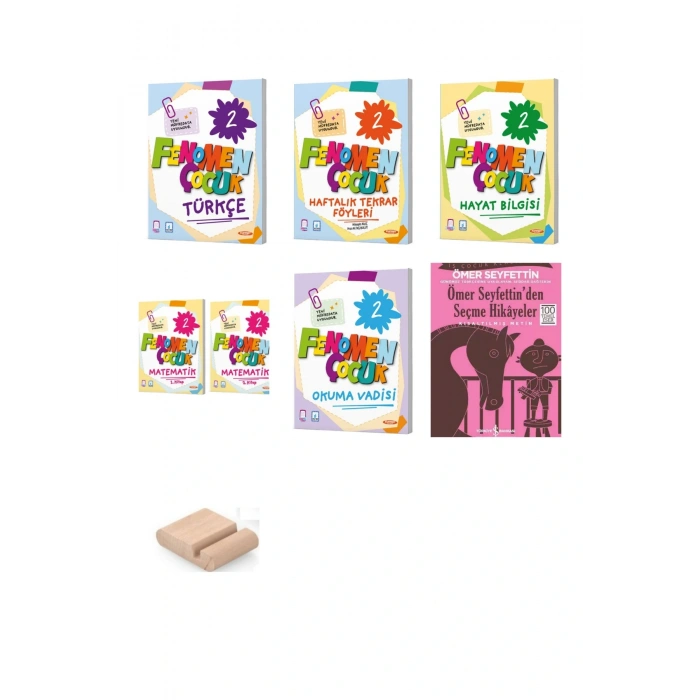 Fenomen Çocuk 2. Sınıf Seti 6lı +Tablet Standı + Ö. Seyfettin Hikaye