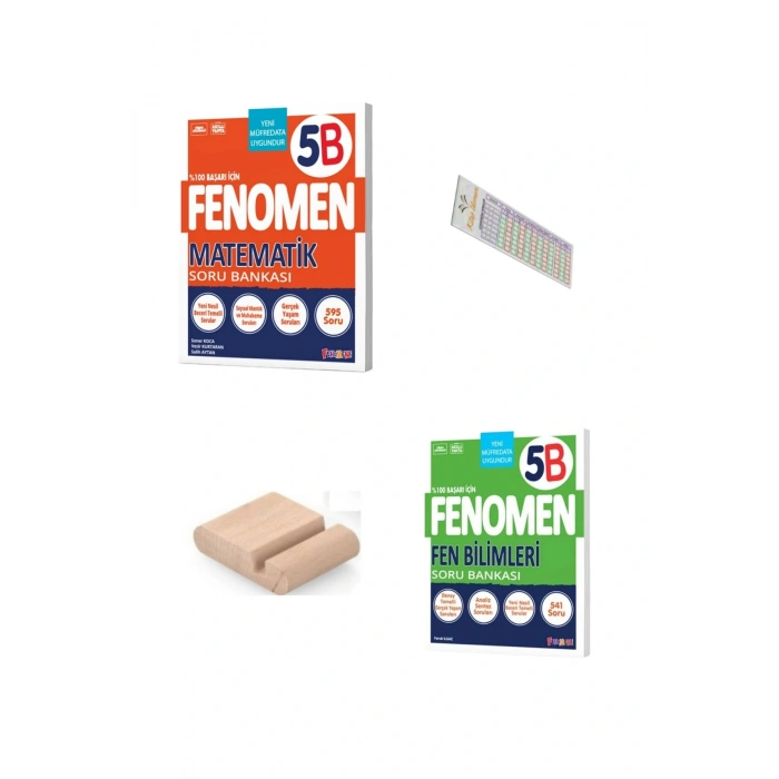 5.Sınıf 5B Matematik Fen Soru Bankası 2025-2026 +Telefon Tutucu +Çözüm Ayracı