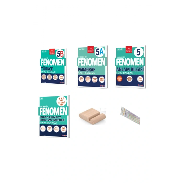 5.Sınıf 5 Türkçe PARAGRAF Anlam Bilgisi Yazım Kuralları 2025-2026 +Telefon Tutucu +Çözüm Ayracı