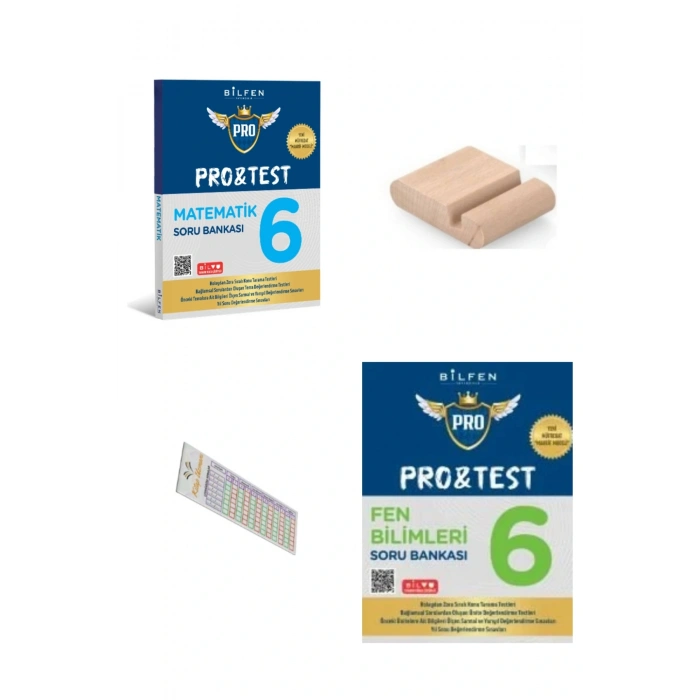 6. Sınıf PROTEST Fen Matematik Soru Bankası 2026 YENİ MÜFREDAT + Telefon Tutucu + Çözüm Ayracı