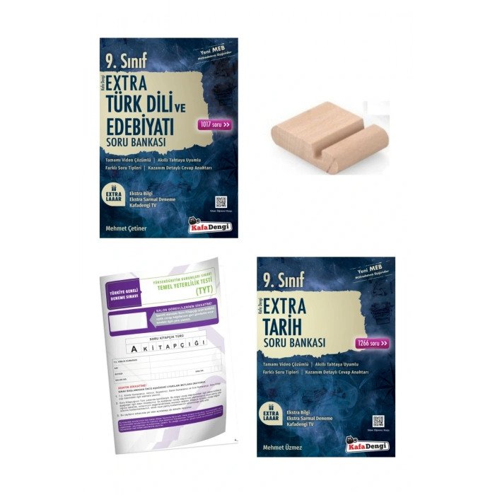 9. Sınıf Tarih Edebiyat Extra Soru Bankası - YENİ MÜFREDAT+Telefon Tutucu+Deneme