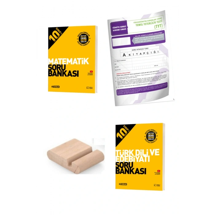 10.Sınıf Matematik Edebiyat Soru Bankası 2025-2026+Deneme+Telefon Tutucu