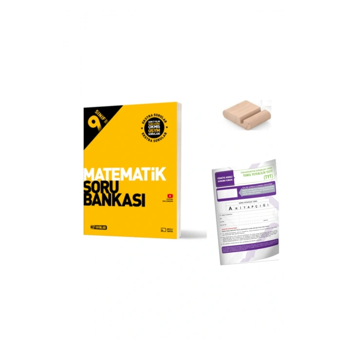 9.Sınıf Matematik Soru Bankası 2025-2026+Deneme+Telefon Tutucu