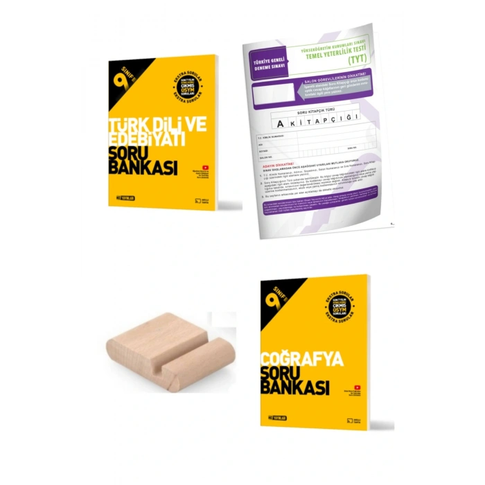 9.Sınıf Coğrafya Edebiyat Soru Bankası 2025-2026+Deneme+Telefon Tutucu