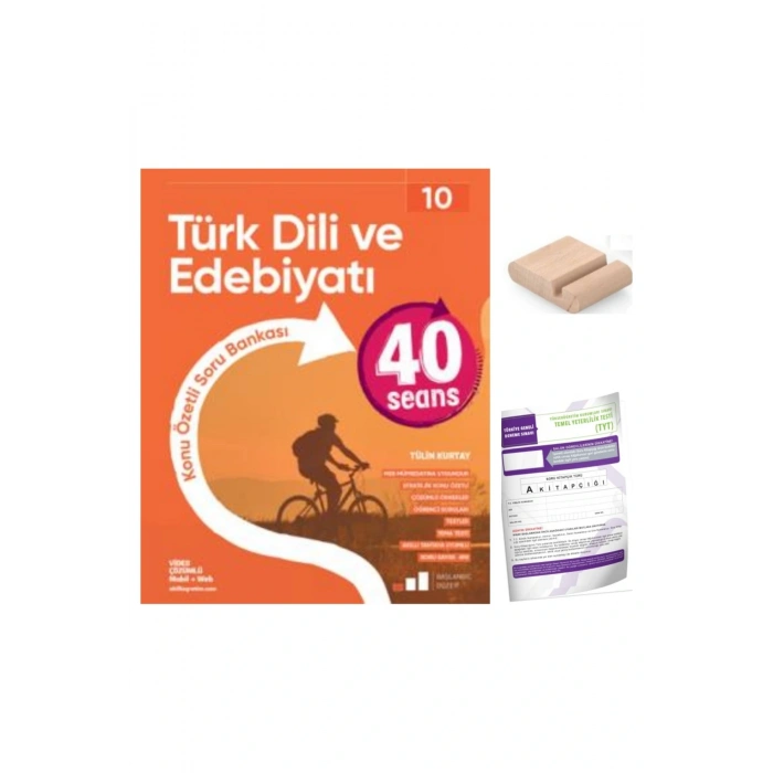 10.Sınıf 40 SEANS Edebiyat Konu Özt. Soru Bankası YENİ MÜFREDAT+Deneme+Telefon Tutucu