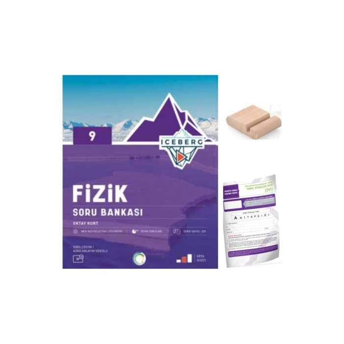 9.Sınıf ICEBERG Kimya Soru Bankası YENİ MÜFREDAT+Deneme+Telefon Tutucu