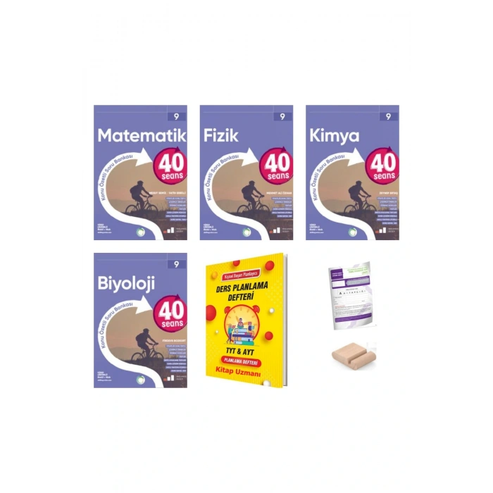 9.Sınıf 40 SEANSSAYISAL Konu Özt. Soru Bankası YENİ MÜFREDAT+Deneme+Telefon Tutucu+Plan Defteri