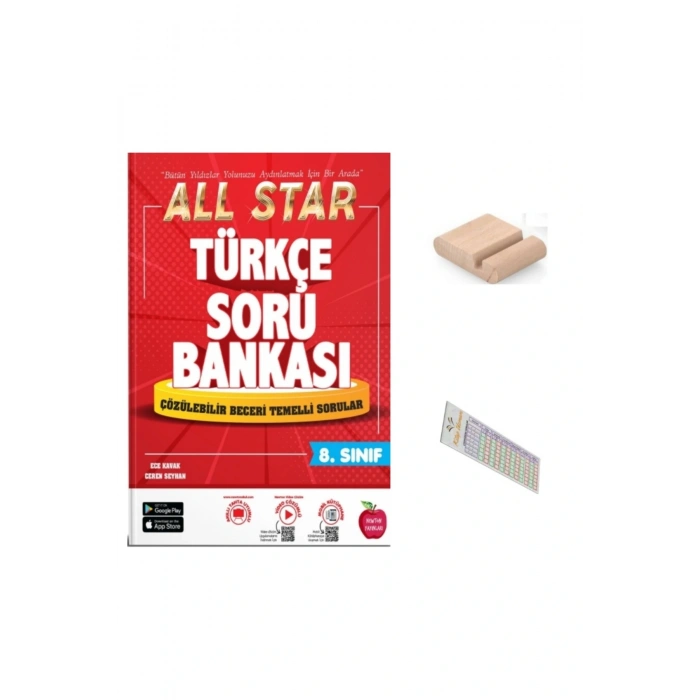 8.Sınıf ALL STAR Türkçe Soru Bankası 2026 LGS +Telefon Tutucu+Çözüm Ayracı