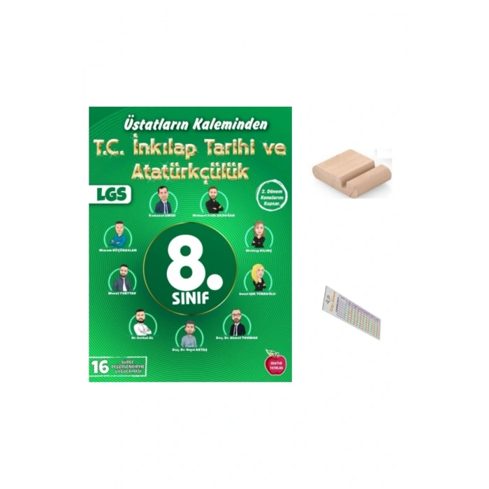 8. Sınıf Üstatların Kaleminden İnkılap ( Yıllık 16 Süreç Değerlendirme )2026 LGS +Telefon Tutucu