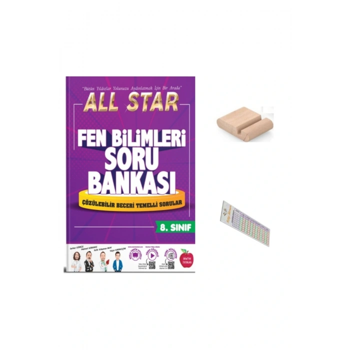 8.Sınıf ALL STAR Fen Bilimleri Soru Bankası 2026 LGS +Telefon Tutucu+Çözüm Ayracı