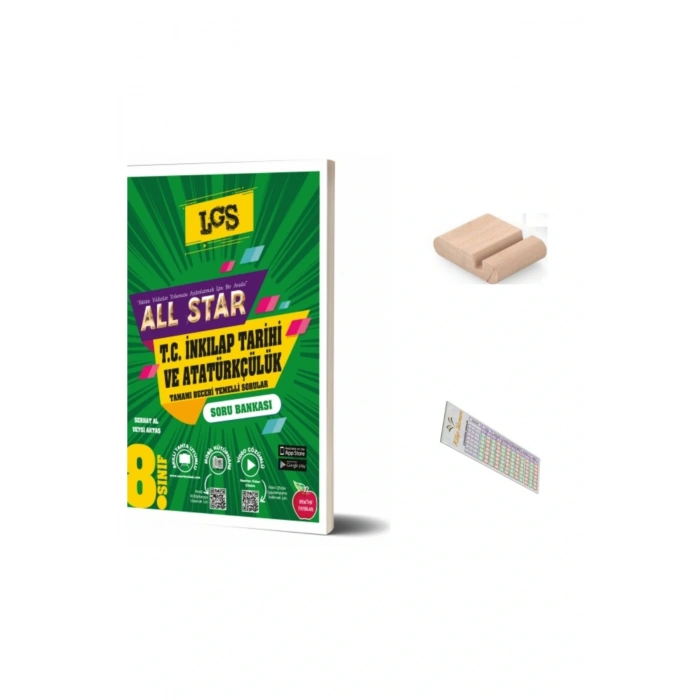 8.Sınıf ALL STAR İnkilap Tarihi Soru Bankası 2026 LGS +Telefon Tutucu+Çözüm Ayracı