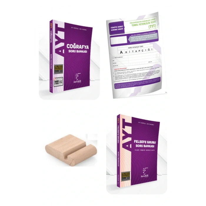 AYT Felsefe Coğrafya Soru Bankası AYT 2026+Telefon Tutucu +Deneme