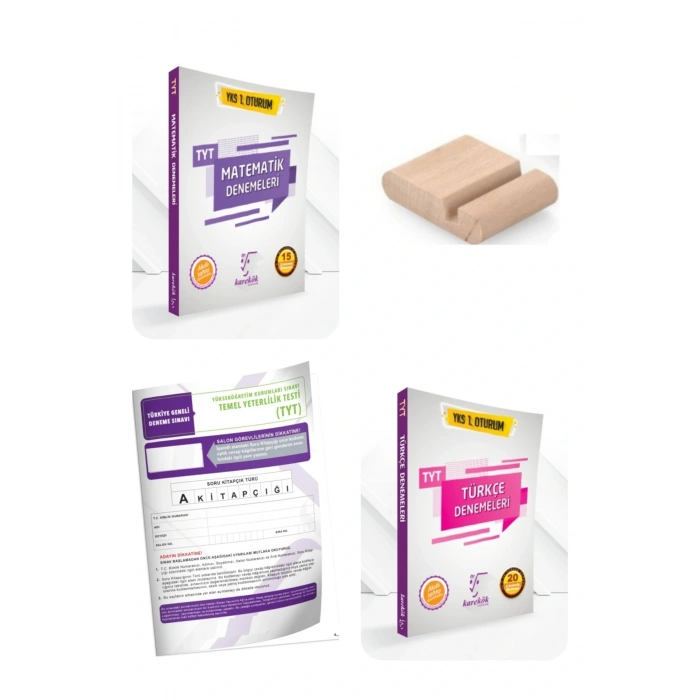 TYT Türkçe Matematik Branş Denemeleri +Telefon Tutucu+Deneme
