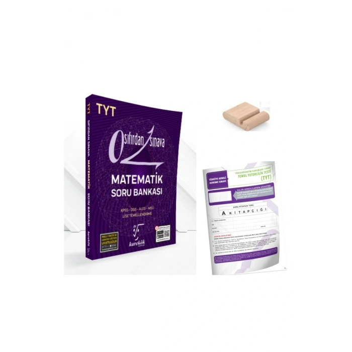 TYT Sıfırdan Sınava Matematik Soru Bankası TYT 2026+Telefon Tutucu +Deneme