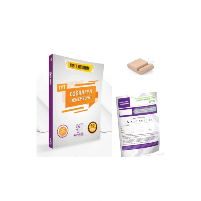 TYT Coğrafya Branş Denemeleri +Telefon Tutucu+Deneme