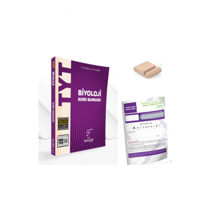 TYT Biyoloji Soru Bankası TYT 2026+Telefon Tutucu +Deneme