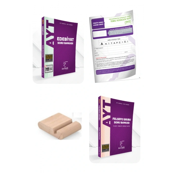AYT Edebiyat Felsefe Soru Bankası AYT 2026+Telefon Tutucu +Deneme
