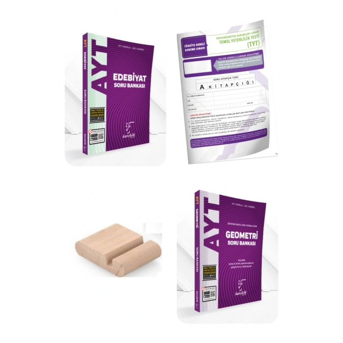 AYT Geometri Edebiyat Soru Bankası AYT 2026+Telefon Tutucu +Deneme
