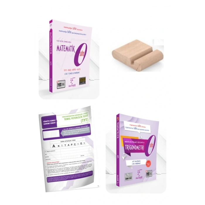 Trigonometri SIFIR Matemetik SIFIR TYT 2026+Telefon Tutucu+TYT Deneme