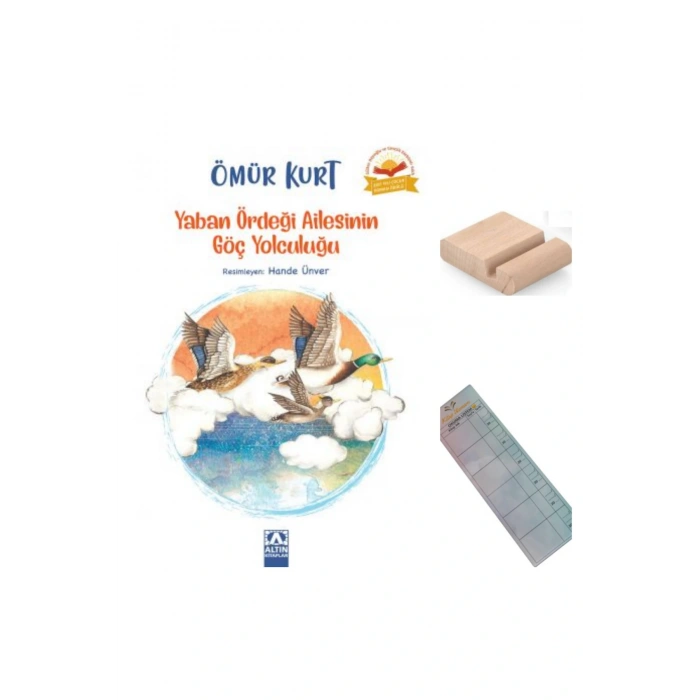 Yaban Ördeği Ailesinin Göç Yolculuğu / Ömür Kurt / 4. Sınıf / 9-10 Yaş Hikaye +Tablet Tutucu