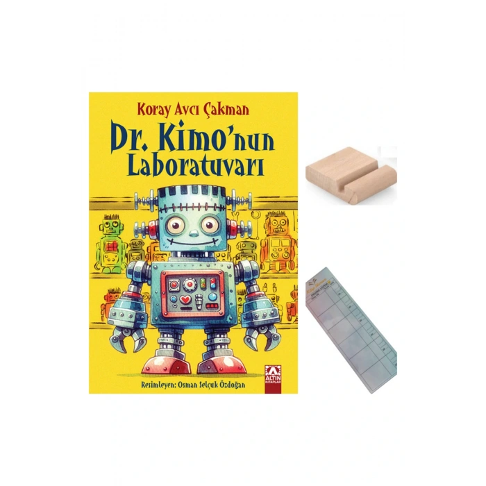 Dr. Kimonun Labaratuvarı / Koray Avcı Çakman / 5-6-7-8. Sınıf / 10-13 Yaş Hikaye +Tablet Tutucu
